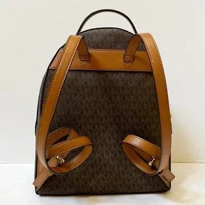 Michael Kors Valerie Medium Backpack PVC Leather MK Signature Brown Michael Kors Valerie Medium Backpack (Brown | Mercari main image 4